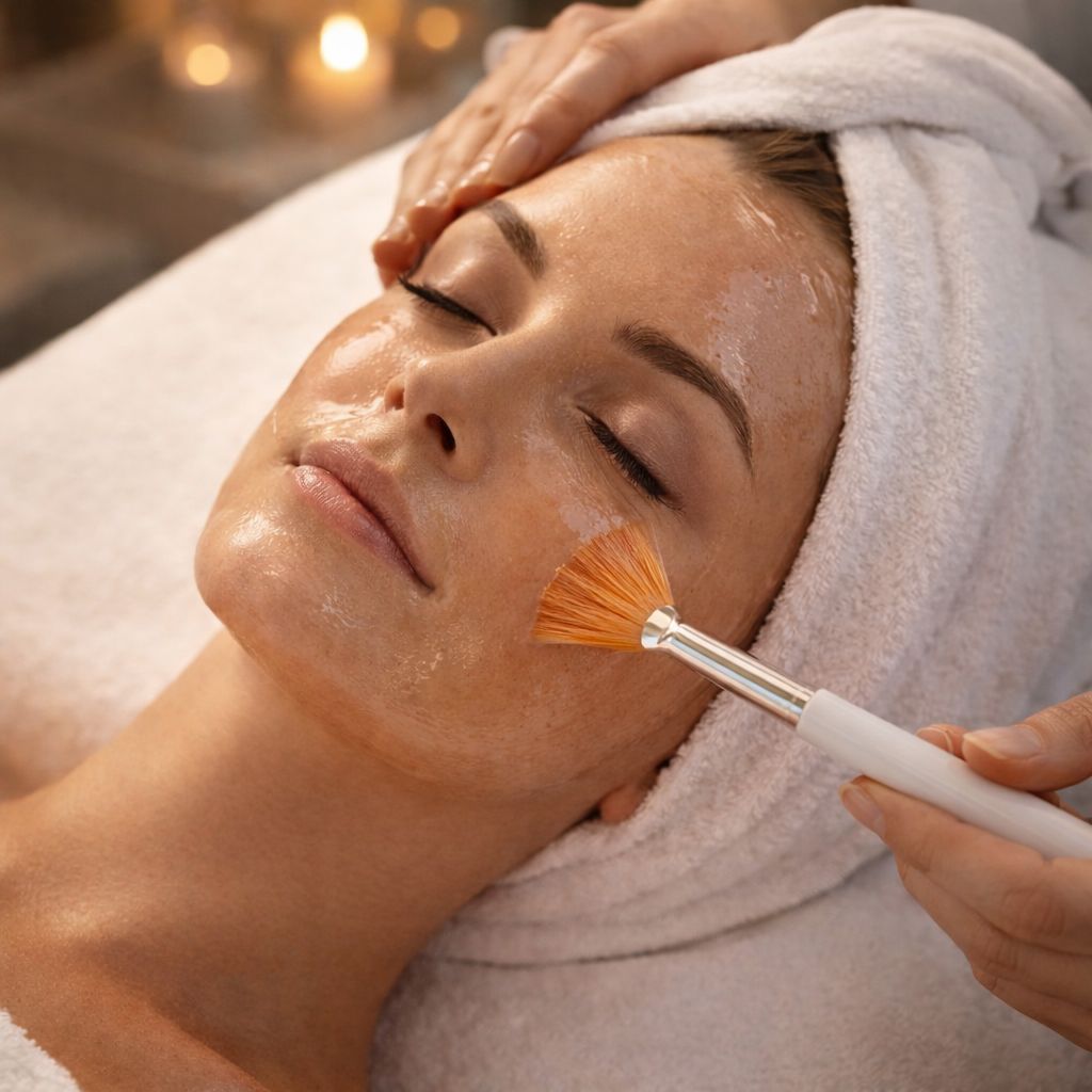 Chemical Peel skin treatment with Deep Cleanse
